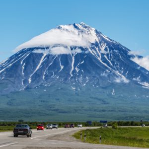 Активные вулканы Камчатки